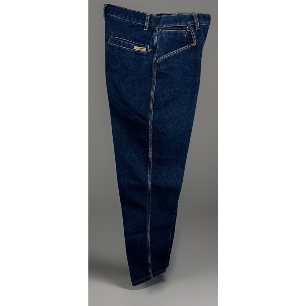 Vtg PS Gitano Blue Jeans 5 Pocket Zip Coin -Sz 8 -Measures 26 x 26